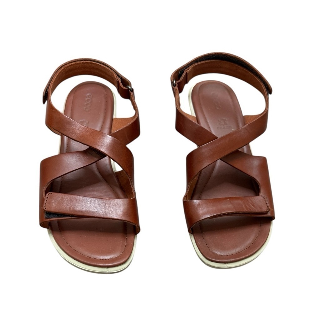 ECCO Women's Felicia Cross Wedge Sandal Size 10.5
